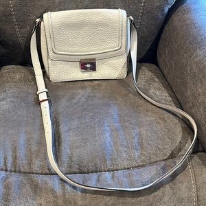 Kate Spade pebbled grain cream, Crossbody bag gently used